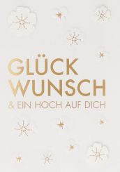 Räder Glückwunschkarte Glückwunsch & ein Hoch auf ... 