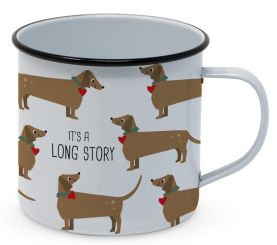 Paperproducts Happy Metal Mug Long Story 