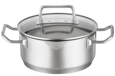 Rösle Bratentopf Ø 20 cm Expertiso mit Deckel Edelstahl 