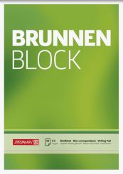 Brunnen Briefblock A5 70 g unliniert 