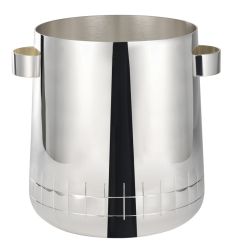 Christofle Champagnekühler Graphik Versilberte 