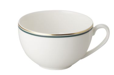 Dibbern Capri Kaffee Obertasse Rund 0,25 L Dunkelgrün 