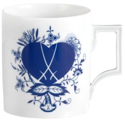 Meissen Henkelbecher The Meissen Mug Collection Blue Passion Form Berlin V 0,25 L 