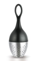 AdHoc Schwimmendes Tee-Ei Floatea Edelstahl/Nylon schwarz 