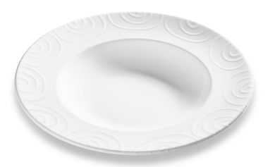 Gmundner Keramik Weißgeflammt, Pastateller Gourmet ø 29Cm 