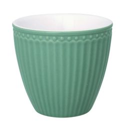 Greengate Latte Becher Alice dusty green 