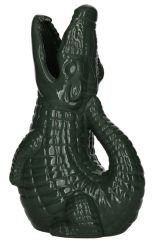 Gift Company Croco Vase dunkelgrün 