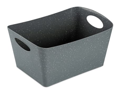 Koziol Aufbewahrungsbox 3,5 L Boxxx M recycled ash grey 