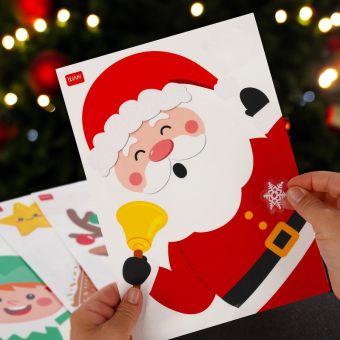 Legami Fensterdeko-Set Sticker Window-Wow Christmas (35 St.) 