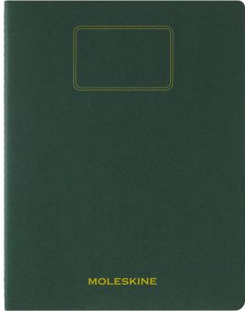 Moleskine Student Cahier, Xxl, Liniert, Kartoneinband, Myrtengrün 
