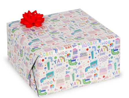 Legami Geschenkpapier 70x200cm Happy Birthday 