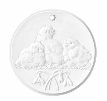 Meissen Medaille Ostern 36 cm 