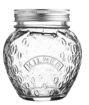 Kilner Marmeladenglas (Erdbeere) 400 ml, 10x10x11,5 cm 