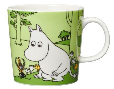 Arabia Moomin Becher 0,3 L Moomintroll grass-green 