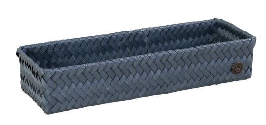 Handed By Basket rechteckig Fit Long steel blue 