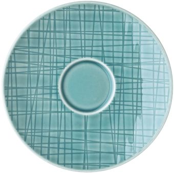 Rosenthal Selection Mesh Aqua Espresso-Untertasse 