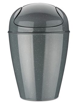 Koziol Schwingdeckeleimer 12 L Del M recycled ash grey 