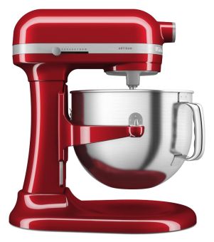 KitchenAid Artisan Küchenmaschine 6,6L mit Schüsselheber Liebesapfelrot 
