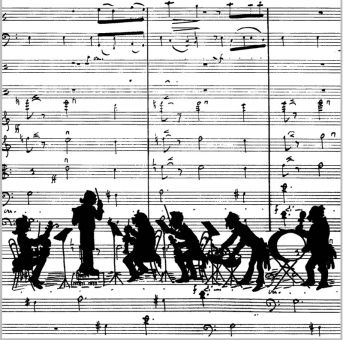 Paperproducts Design Servietten 33x33 cm Orchestra 