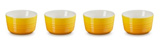 Le Creuset Mini-Förmchen 4Er-Set 100 ml Nectar 