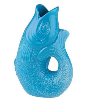 Gift Company Monsieur Carafon Fisch Vase S lagoon 1 2 Liter 