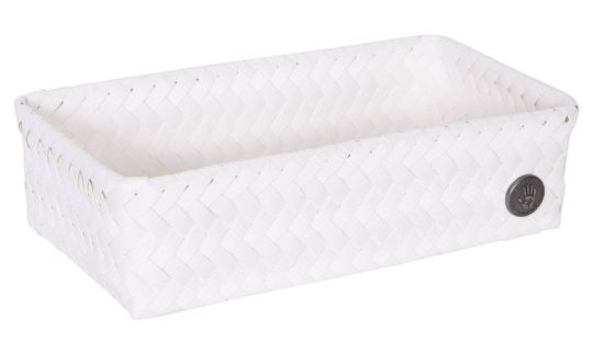 Handed By Basket rechteckig Fit Double Tiny white 