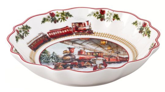 Villeroy & Boch Annual Christmas Edition Jahresschale 2025 16,5x16,5x3,5 cm 