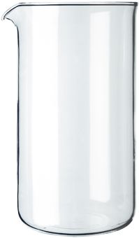Bodum Spare Beaker Ersatzglas zu Kaffeebereiter 8 Tassen 1 L Ø 9,6 cm H 18 cm 