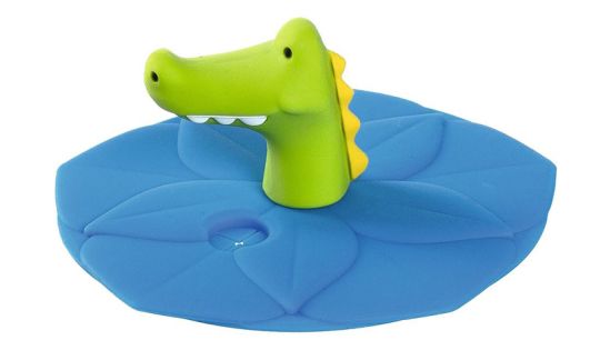Leonardo Deckel Blau Krokodil Bambini 