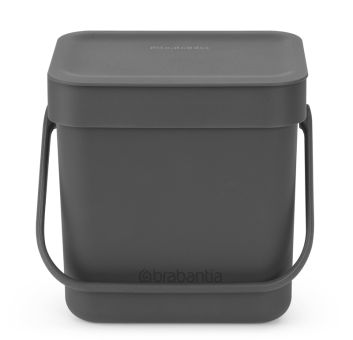 Brabantia Abfallbehälter Sort & Go 3 L Grey 