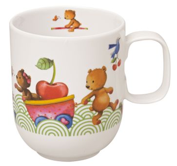 Villeroy & Boch Happy As A Bear Kinderbecher mit 1 Henkel Groß 11,5x8x9,5 cm 