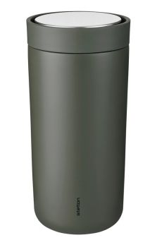 Stelton To Go Click Thermobecher 0,4 L soft dark forest 