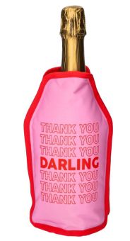 Gift Company Froid Kühlmanschette Motiv: Thank you darling, rosa 