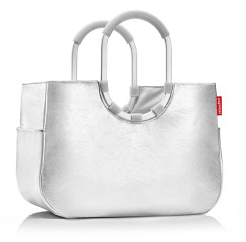 Reisenthel Loopshopper L Silver Crackle 