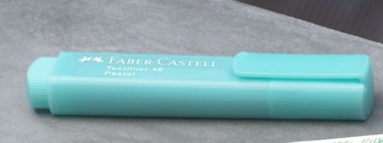 Faber-Castell Textmarker TL 46 Pastell türkis 
