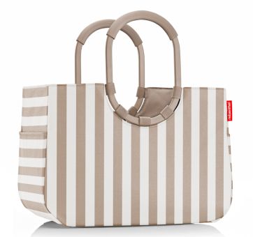 Reisenthel Loopshopper L Summerstripes Coffee 
