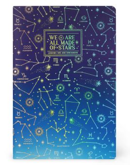 Legami Heft Quaderno medium unliniert Stars 
