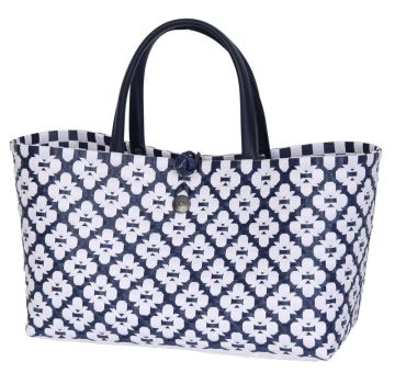 Handed By Handtasche Mini Motif Bag navy S 