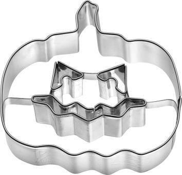 Birkmann Ausstechform Kürbis Edelstahl 7 cm 