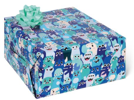 Legami Geschenkpapier 70x200cm Monster 