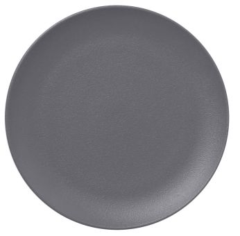 RAK Porcelain Neofusion stone grey Teller flach coupe Ø 29.3 cm / Ht. 3 cm 
