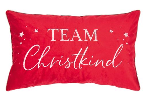 pad Kissenhülle 30x50 cm Team Christkind red 100% Polyester 