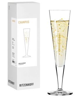 Ritzenhoff Astrologie Champagner 7 Waage Z. Mubaza H25 