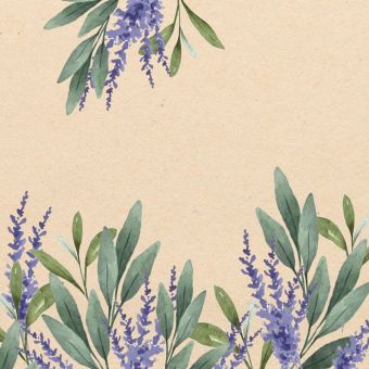 Paperproducts Design Servietten 33x33 cm Sage & Lavender 