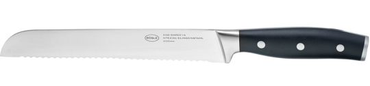 Rösle Brotmesser Tradition 20 cm Wellenschliff Griff Pom 