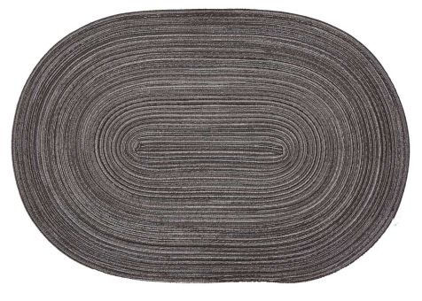 Pichler Tischset oval 48x33 cm Samba graphit 