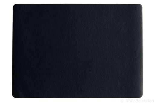 ASA Selection Tischset schwarz Lederoptik 46x33 cm 