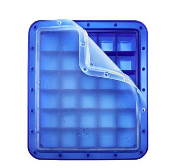 Lurch Iceformer Arctic Würfel 3X3Cm Blau/Transparent 