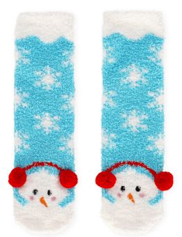 Legami Rutschfeste Socken It'S A Match! Snowman (Small - Gr. 26-34) 97% Polyester, 3% Spandex 