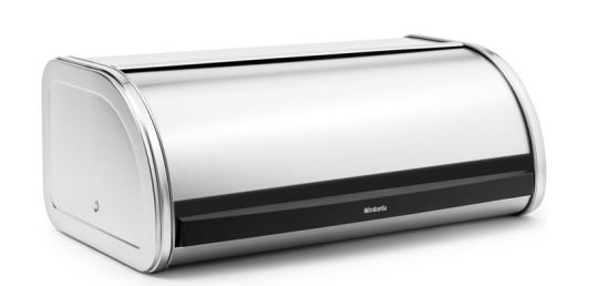 Brabantia Rollbrotkasten/Seiten Matt Steel 